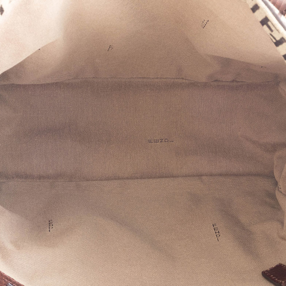 Fendi Zucca Tote Bag in Beige Zucchino RUGATO 8BH161 - Picture 10 of 16